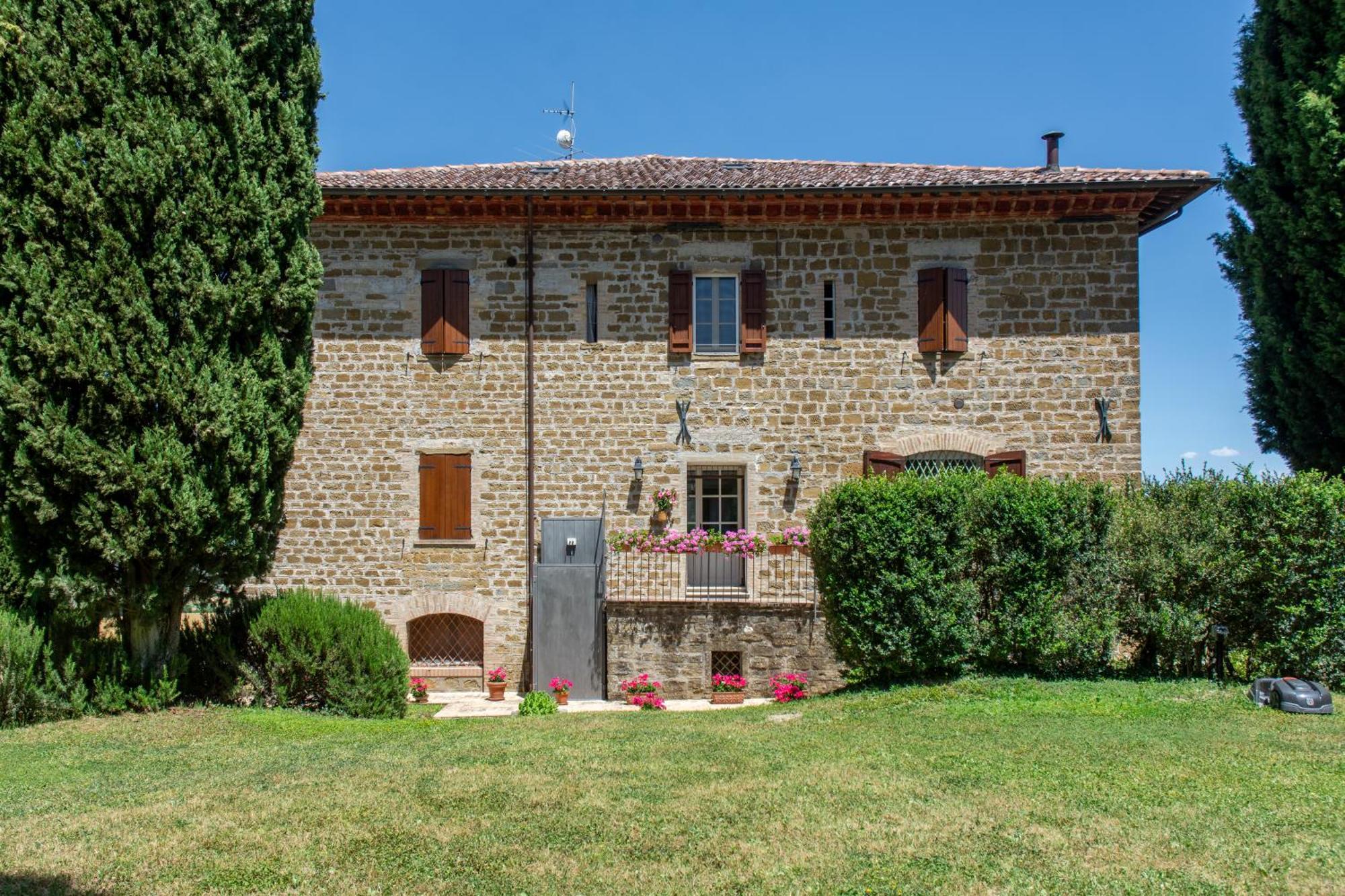 Willa Antica Residenza Montereano Gubbio Zewnętrze zdjęcie