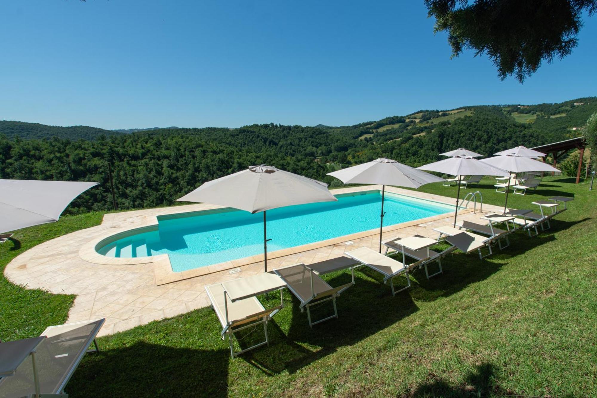 Willa Antica Residenza Montereano Gubbio Zewnętrze zdjęcie