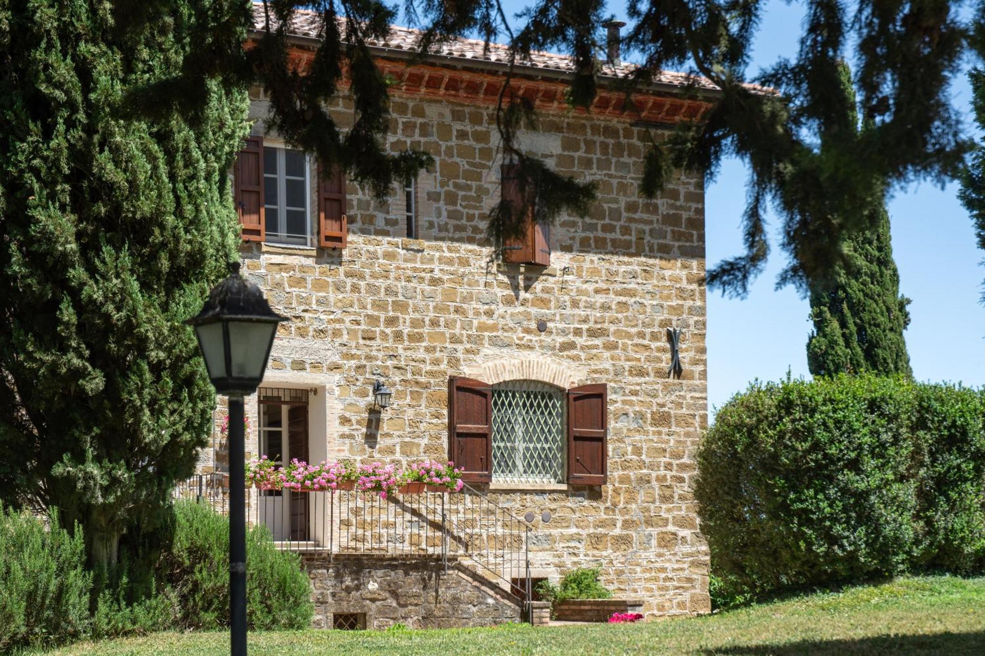 Willa Antica Residenza Montereano Gubbio Zewnętrze zdjęcie